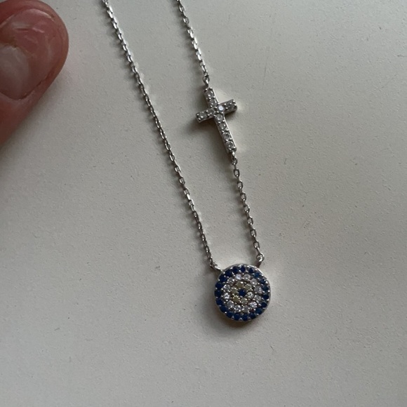 🧿Evil eye necklace - Picture 2 of 3